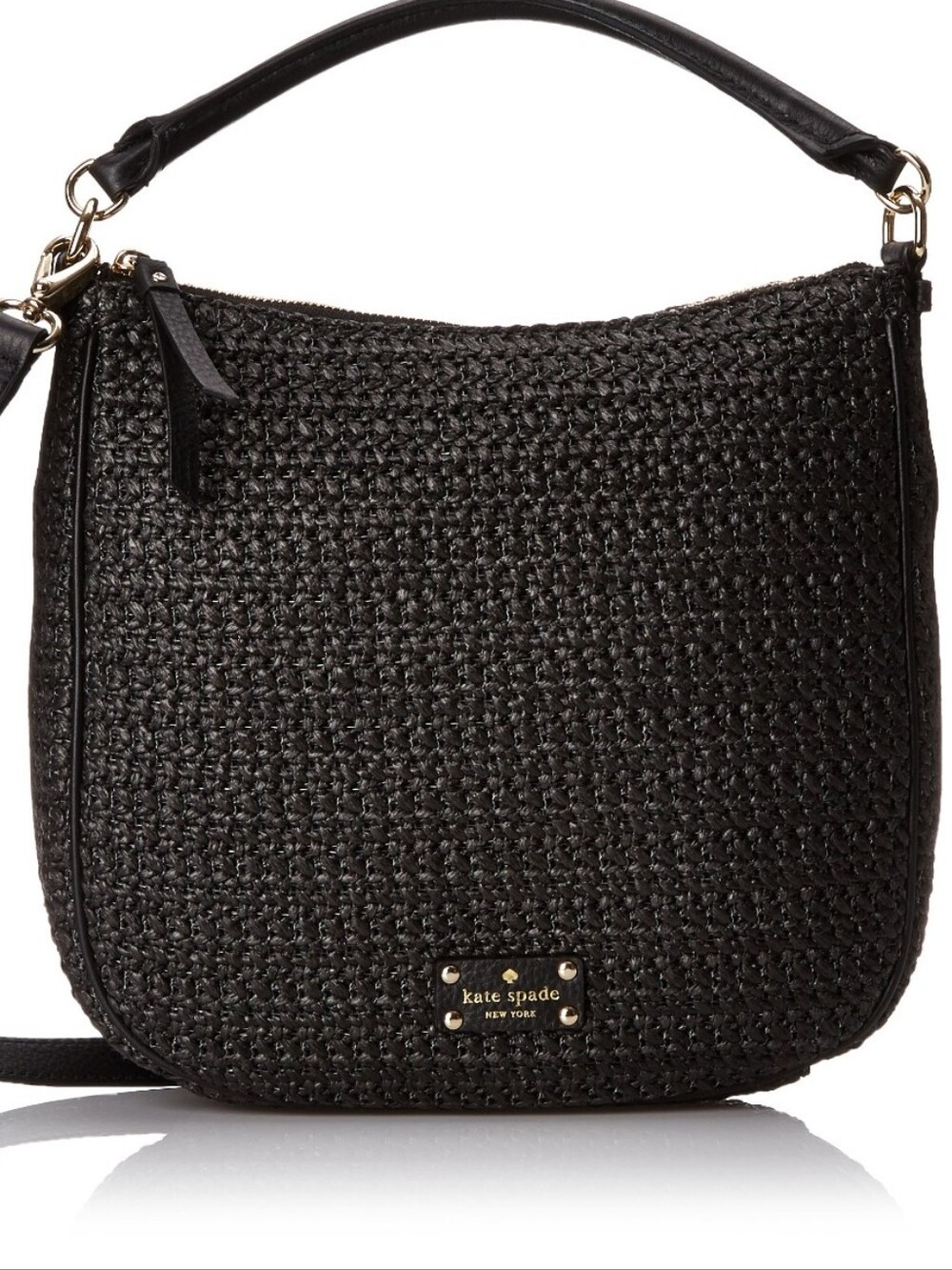 Kate Spade Cobble Hill Ella Raffia Straw Crossbody